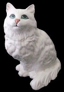 Beswick White Persian Cat Figure - Model Number 1867