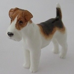Royal Worcester Airedale / Wire Haired Terrier Dog
