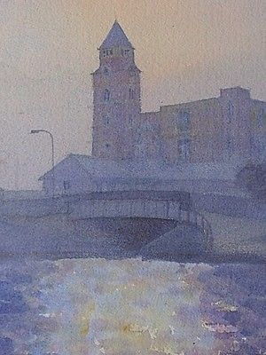 David Rylance (St Ives School) Watercolour Painting