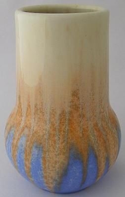 Fabulous Ruskin Pottery Crystalline Vase - British Art Pottery