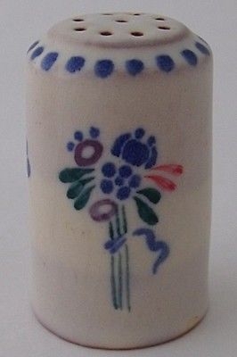 Attractive Early Poole Pottery Pepper Pot - Art Deco