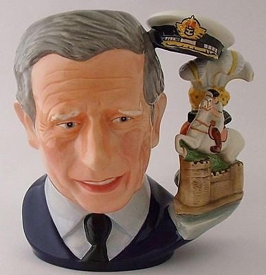 Royal Doulton Prince Charles Jug - Character Jug Of The Year 2008 - D 7283