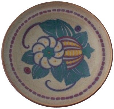 Early Poole Pottery Truda Adams Bowl / Dish - Art Deco