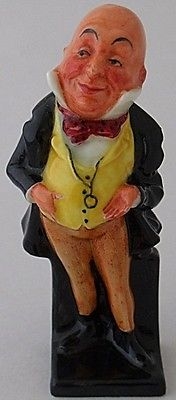 Superb Royal Doulton Figure Of Mr Micawber (Charles Dickens Series)