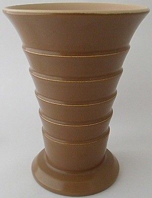 Antique Very Stylish Poole Pottery Vase By Jimmy Soper - Circa 1930's - 1950's