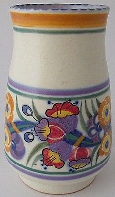 Fine Poole Pottery Carter Stabler Adams Ltd EE Vase By Rene Hayes - Art Deco
