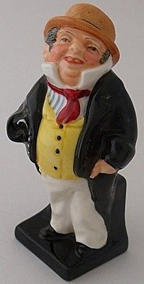 Superb Royal Doulton Figure Of Captain Cuttle (Charles Dickens Series)