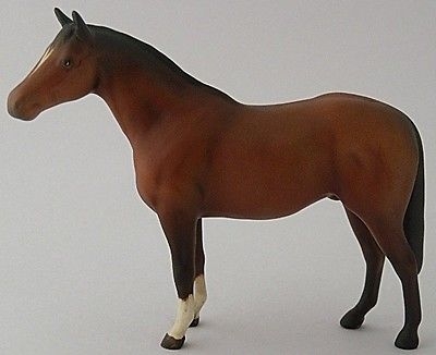 Antique Lovely Small Beswick Thoroughbred Stallion Matt Horse Figure - Model Number 1992