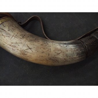 Antique Colodra with incised decoration
