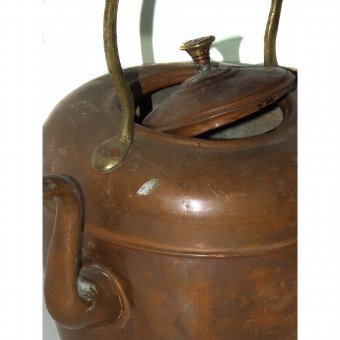 Antique Copper teapot late nineteenth