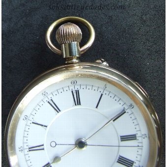 Antique Silver-gilt Lepine Clock
