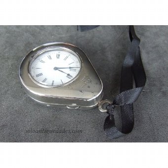 Antique Saboneta average clock, swiss