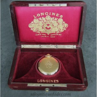 Saboneta signed Longines Watch