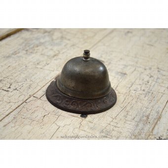 Antique Flared bell decorated with reliefs