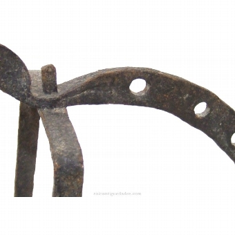 Antique Fire Mula shaped sickle blade