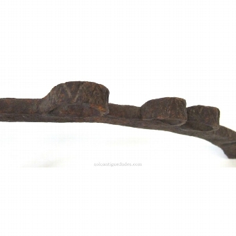 Antique Fire Mula decorated with four scrolls