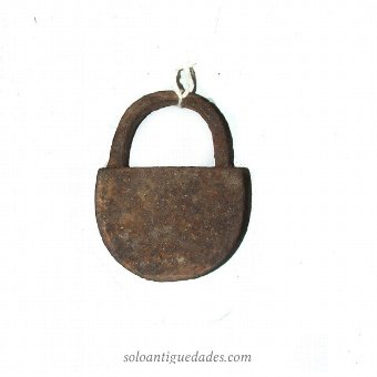 Antique Iron simple padlock