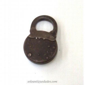 Antique Circular padlock