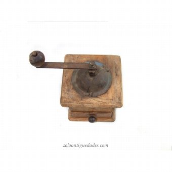 Antique Grulet brand coffee grinder
