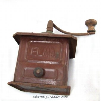 Antique Coffee grinder. Brand ELMA