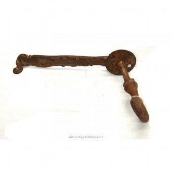 Antique One-piece handle wrought