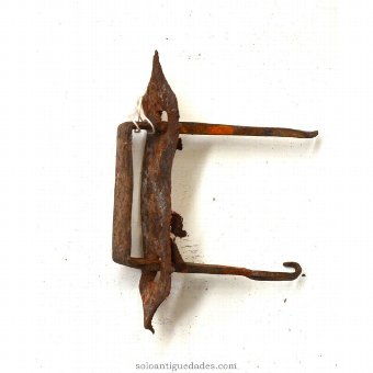Antique Iron handle trim finished arrowhead