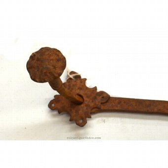 Antique Handle or handle with mushroom-shaped knob