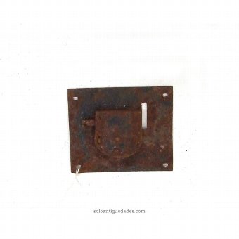 Antique Lock with escutcheon or trim