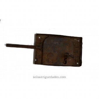Antique Rectangular shaped lock
