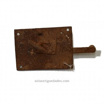 Deadbolt lock rectangular