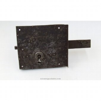 Antique Original key lock and key