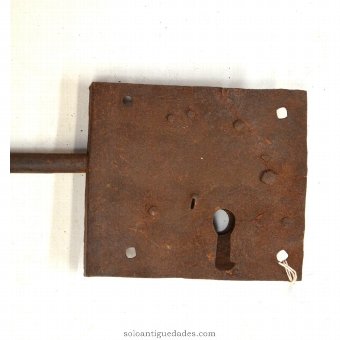 Antique Lock 28 cm square