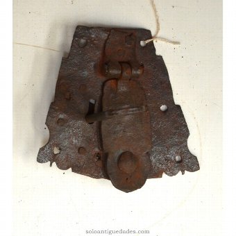 Antique Lock trapezoidal teat