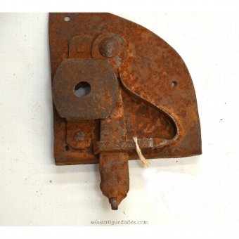 Antique Key lock nipple 9 cm