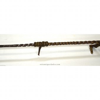 Antique Cremona formed by a gilt bronze stem