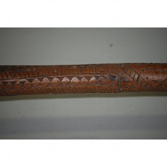 Antique Cylindrical rod formed Distaff