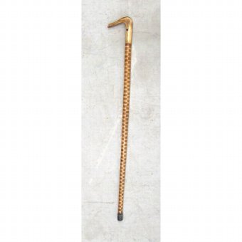 Antique Staff. L-shaped handle