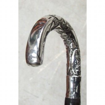 Antique Staff. Handle with curved
