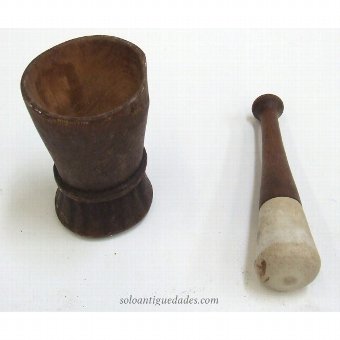Antique Cup-shaped mortar