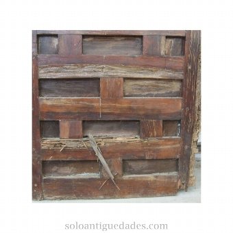 Antique Reinforced door cast iron griddle