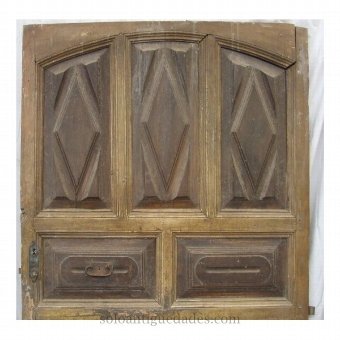 Antique Gate diamond shaped panels