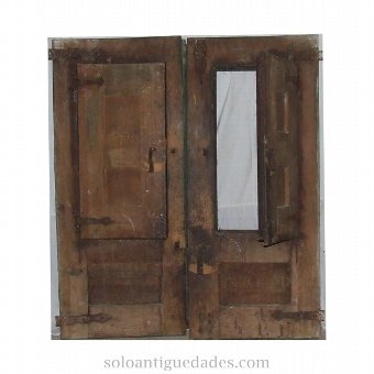 Antique Double door shutter window