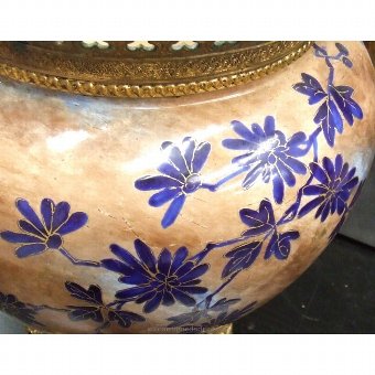 Antique Glazed porcelain vase
