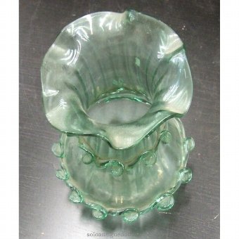 Antique Translucent glass vase