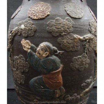 Antique Ceramic Vase Oriental style