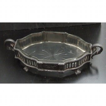 Antique Fruit Bowl decorated with laurel wreath