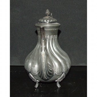 Antique Silver Teapot early twentieth century