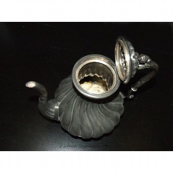 Antique Silver Teapot early twentieth century