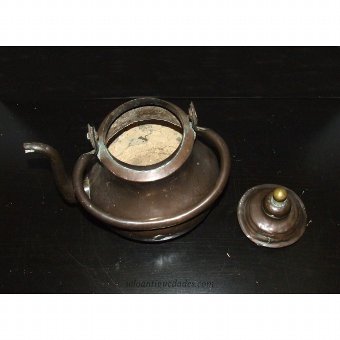 Antique Copper Teapot circa 1900