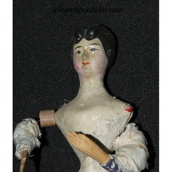 Antique Paper mache doll